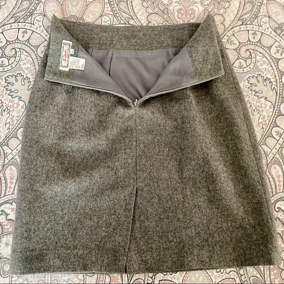 Vintage Lee David Ltd Collection Wool Pencil Skirt - Picture 8 of 11
